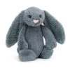 Bashful Dusky Blue Bunny -Stuffed Toys BAS3DUSKB