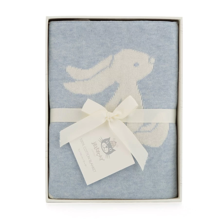Bashful Blue Bunny Blanket 11 Bashful Blue Bunny Blanket - Image 9