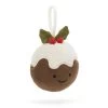 Festive Folly Christmas Pudding -Stuffed Toys FFH6CP