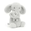 Huddles Grey Elephant -Stuffed Toys HUD2EG