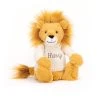 Bashful Lion With Personalised Cream Jumper 1 Bashful Lion With Personalised Cream Jumper -Stuffed Toys JUMPCBAS3LION