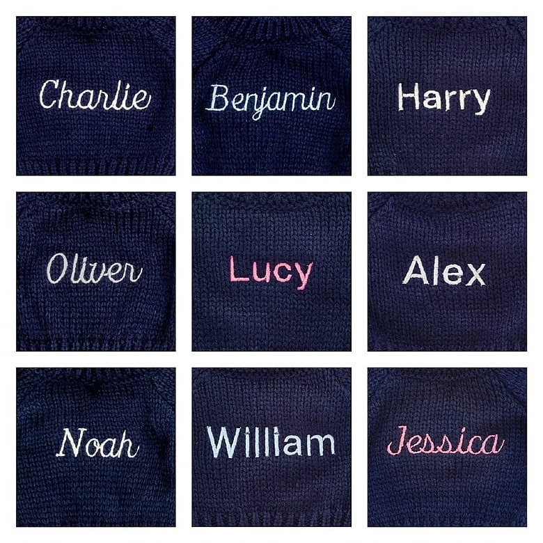 Bashful Cottontail Bunny With Personalised Navy Jumper 6 Bashful Cottontail Bunny With Personalised Navy Jumper - Image 4