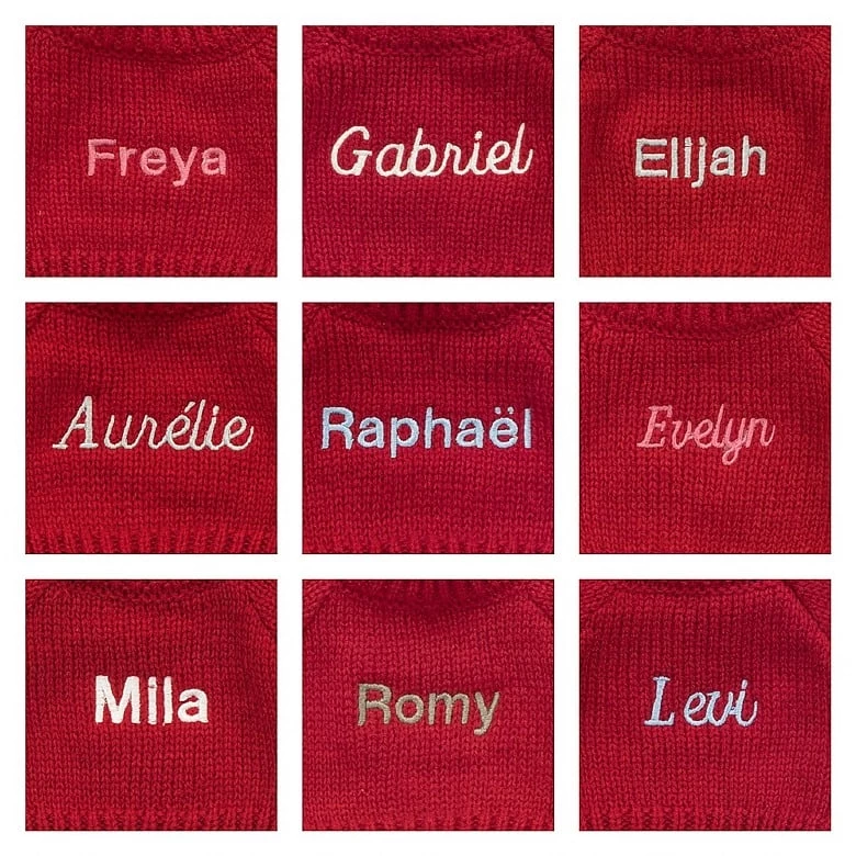 Bashful Giraffe With Personalised Red Jumper 4 Bashful Giraffe With Personalised Red Jumper - Image 2