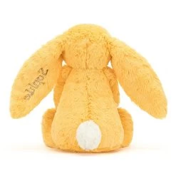 Personalised Bashful Sunshine Bunny Medium -Stuffed Toys PERSBAS3BSU 3